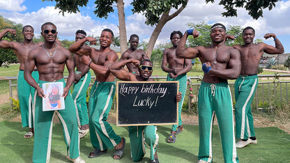 African Fitness Squad - Green Pants